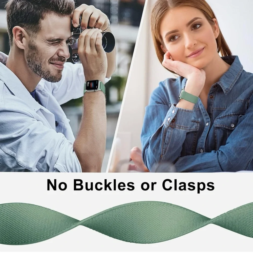 Stretchy Apple Watch Bands (Pack of 2)